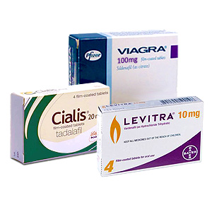 Potenzmittel Viagra, Cialis und Levitra